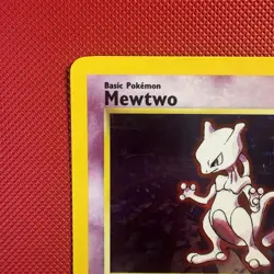 Pokemon Vintage Holo Mewtwo 010/102 Base Set Wotc 1999 - Image 2