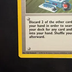 Vintage Pokemon TCG Computer Search 71/102 Base Set Unlimited Rare Wotc 1999 - Image 5