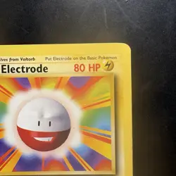 Pokemon Vintage Non-holo Rare Electrode Base Set 21/102 Wotc 1999 - Image 3