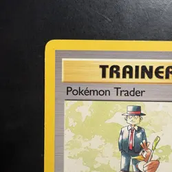 Pokemon Vintage Non-Holo Rare Pokemon Trader 77/102 Base set Trainer WotC 1999 - Image 2