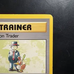 Pokemon Vintage Non-Holo Rare Pokemon Trader 77/102 Base set Trainer WotC 1999 - Image 3