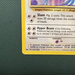 Vintage Pokemon Non-holo Rare Dragonair 18/102 Base Set WotC 1999 - Image 5
