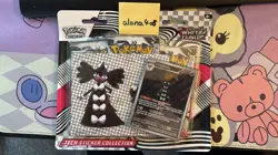 Pokemon TCG: Scarlet & Violet -White Flare-Tech Sticker Collection Gothitelle - Image 1