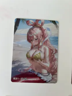 Shirahoshi R-31 Illustration Reluctant Card Set One Piece - Image 1
