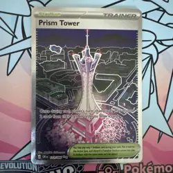 Prism Tower Ultra Rare 111/086 Pokemon Chaos Rising English NM - Image 1