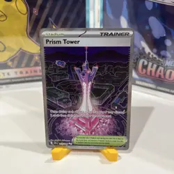 Prism Tower 111/086 NM Pokemon TCG Chaos Rising - Image 1