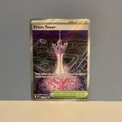Prism Tower Ultra Rare 111/086 Pokemon Chaos Rising English NM - Image 1