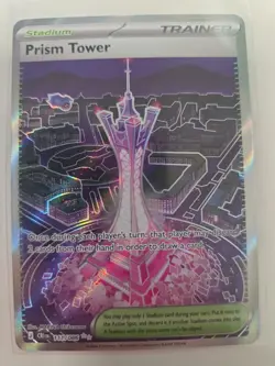 Prism Tower - 111/086 - Ultra Rare - Chaos Rising - NM/M - Pokemon Card - Image 1