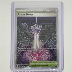 Pokemon TCG Prism Tower 111/086 Chaos Rising Ultra Rare NM - Image 1