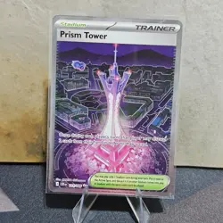 Prism Tower 111/086 Ultra Rare NM/M Chaos Rising Pokemon TCG - Image 1