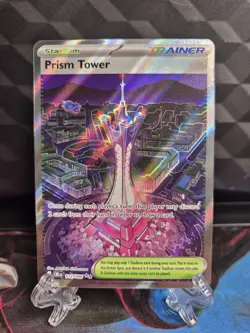 Prism Tower - 111/086 - Ultra Rare - Chaos Rising - NM/M - Pokemon Card - Image 1