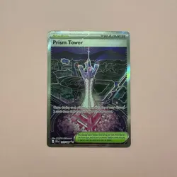 Prism Tower 111/086 NM Full Art Ultra Rare Chaos Rising CRI Pokemon Card English - Image 1