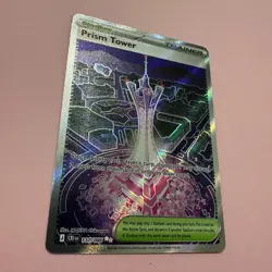 Prism Tower 111/086 NM Full Art Ultra Rare Chaos Rising CRI Pokemon Card English - Image 3