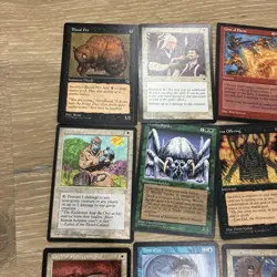 HUGE MTG Vintage Lot 59 Cards With Empty Card Box - Image 3