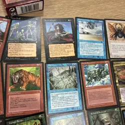 HUGE MTG Vintage Lot 59 Cards With Empty Card Box - Image 5