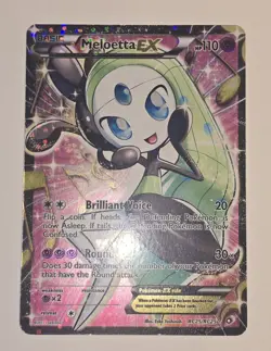 Meloetta EX (Full Art) RC25/RC25 Legendary Treasures: Radiant Collection Holo - Image 4