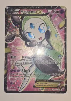 Meloetta EX (Full Art) RC25/RC25 Legendary Treasures: Radiant Collection Holo - Image 5