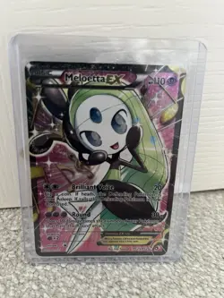 Meloetta EX (Full Art) RC25/RC25 Legendary Treasures: Radiant Collection Holo - Image 1