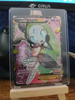 Meloetta EX (Full Art) RC25/RC25 Legendary Treasures: Radiant Collection Holo - Image 1