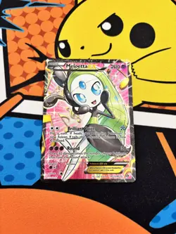 Meloetta EX (Full Art) RC25/RC25 LP Holo Legendary Treasures: Radiant Collection - Image 1