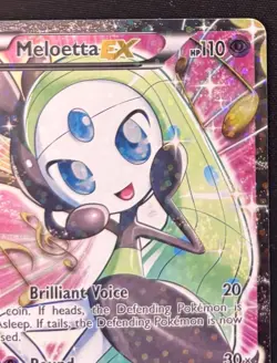Meloetta EX (Full Art) RC25/RC25 Legendary Treasures: Radiant Collection Holo - Image 5