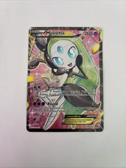 Meloetta EX (Full Art) RC25/RC25 Legendary Treasures: Radiant Collection Holo - Image 1
