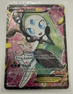 NM Meloetta EX (Full Art) RC25/RC25 Legendary Treasures: Radiant Collection Holo - Image 1