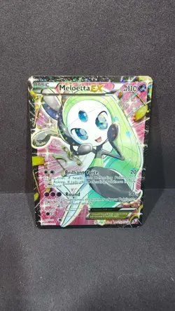 Meloetta EX (Full Art) RC25/RC25 Legendary Treasures: Radiant Collection Holo - Image 1