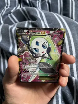 Meloetta EX (Full Art) Rc25/Rc25 Legendary Treasures: Radiant Collection Holo - Image 3