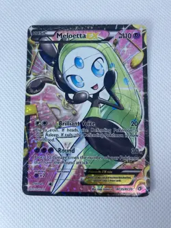 Meloetta EX (Full Art) Rc25/Rc25 Legendary Treasures: Radiant Collection Holo - Image 1