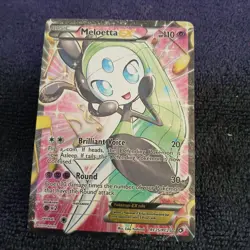 Meloetta EX (Full Art) RC25/RC25 Legendary Treasures: Radiant Collection Holo - Image 1