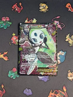 Meloetta EX LP Full Art Rc25/Rc25 Legendary Treasures: Radiant Collection Holo - Image 1