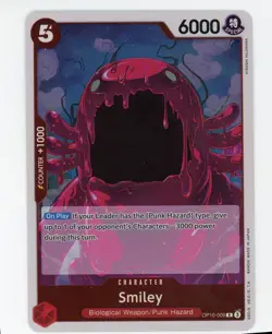 One Piece Card Game Card OP10-009 R Foil Smiley Royal Blood - Image 1