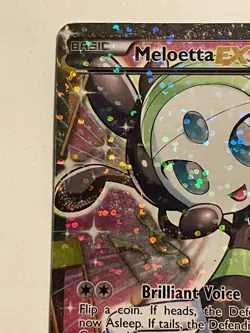 Meloetta ex RC25 Legendary Treasures: Radiant Collection Full Art Holo-Foil HP - Image 2