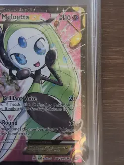 Meloetta EX (Full Art) RC25/RC25 Legendary Treasures: Radiant Collection Holo - Image 3