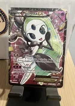 Meloetta EX (Full Art) RC25/RC25 Legendary Treasures: Radiant Collection Holo MP - Image 1