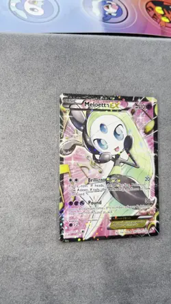 Meloetta EX (Full Art) Rc25/Rc25 Legendary Treasures: Radiant Collection Holo - Image 2