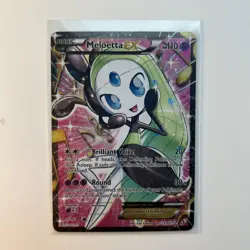 Meloetta EX (Full Art) RC25/RC25 Legendary Treasures: Radiant Collection Holo - Image 1