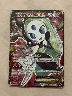Meloetta EX (Full Art) Rc25/Rc25 Legendary Treasures: Radiant Collection Holo - Image 1