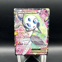 Meloetta EX (Full Art) RC25/RC25 Legendary Treasures: Radiant Collection Holo - Image 1