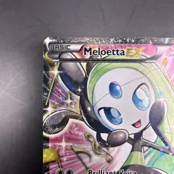 Meloetta EX (Full Art) RC25/RC25 Legendary Treasures: Radiant Collection Holo - Image 2
