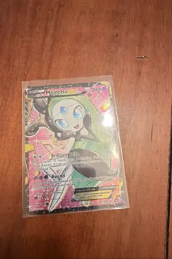 Meloetta EX (Full Art) RC25/RC25 Legendary Treasures: Radiant Collection Holo - Image 1