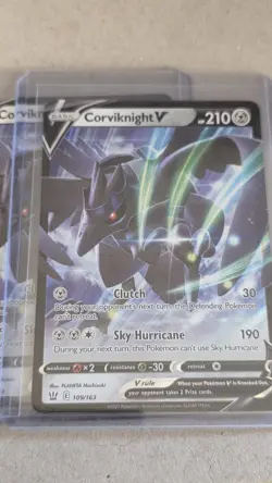 Corviknight v Holo SWSH05 Battle Styles Pokemon TCG Card 109/163 NM/M - Image 1