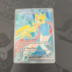 Pokemon TCG Journey Together Hop's Zacian EX 176/159 Full Art NM Condition - Image 1