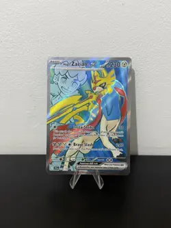 Pokemon TCG Hop's Zacian EX Journey Together 176/159 Full Art PACK FRESH NM - Image 1