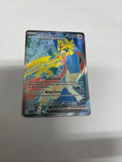 Pokemon TCG Journey Together Full Art Holo Card Hop's Zacian EX 176/159 - Image 1