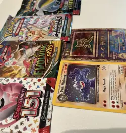 Pokemon Booster Pack Heavy Pack Bundle Prismatic, 151, Evolving Skies + More - Image 1