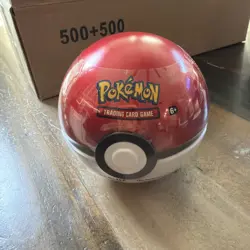 Pokemon Poke Ball Tin D23 | Red & White Ball | 2020 | Sealed | Pokemon | Poke - Image 1