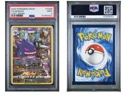 2022 POKEMON SWORD & SHIELD LOST ORIGIN #TG06 FULL ART/GENGAR PSA 9 - Image 1