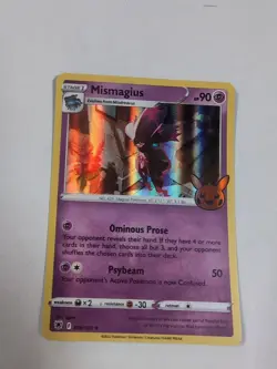 Mismagius Holo Pokemon Card 059/189 Trick or Trade Halloween 2022 NM - Image 1